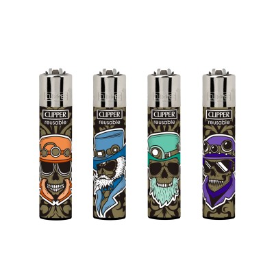 Mecheros Clipper Marked Skulls bandeja 48